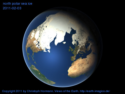 north polar image