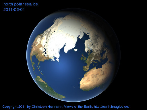 north polar image