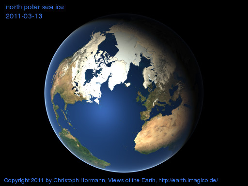 north polar image
