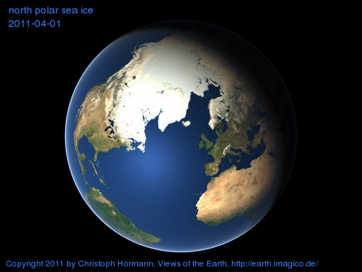 north polar image