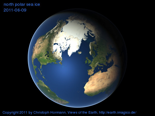 north polar image
