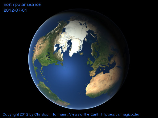 north polar image
