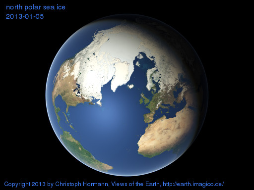 north polar image