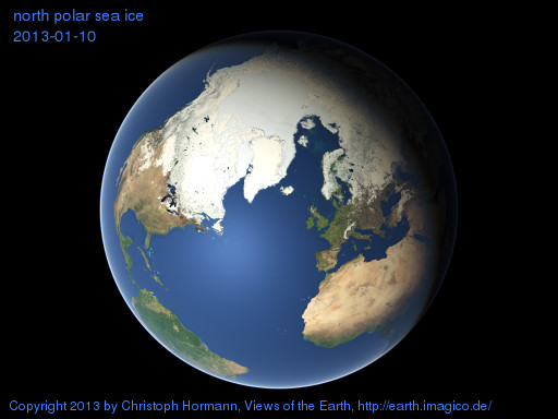 north polar image