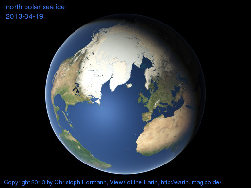 north polar image