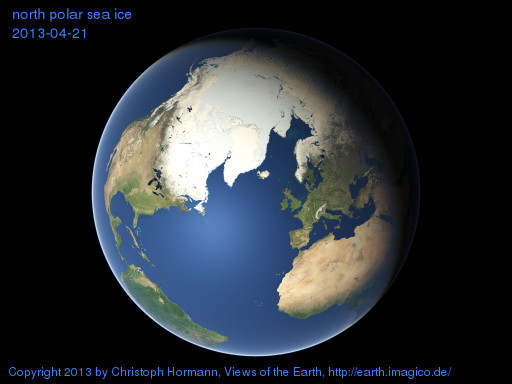 north polar image