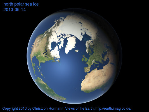north polar image