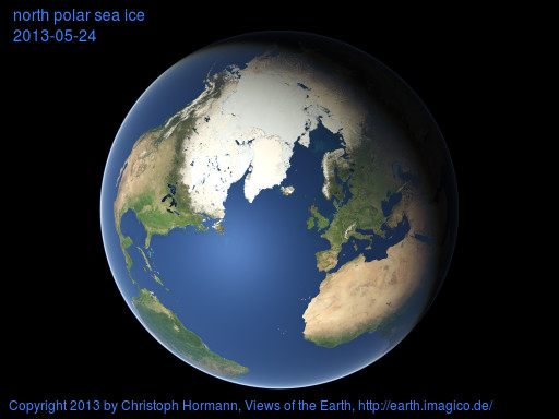 north polar image