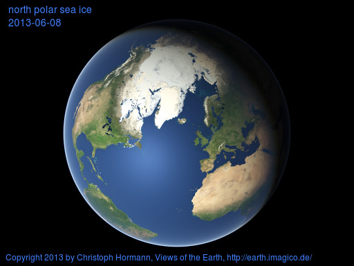 north polar image