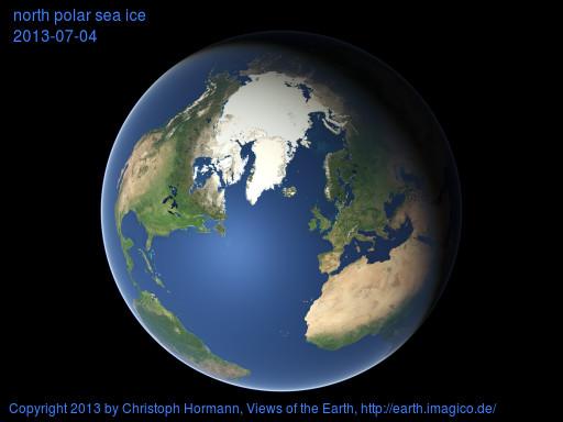 north polar image
