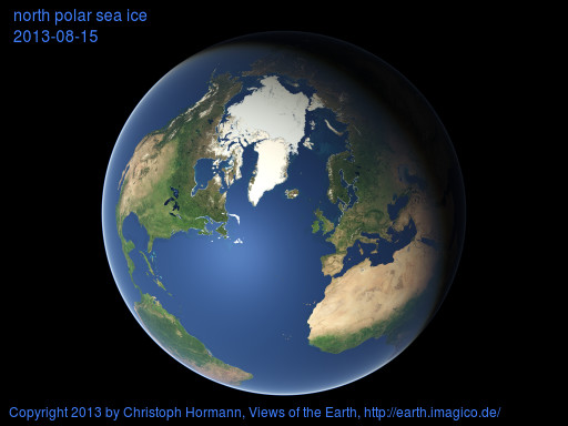 north polar image