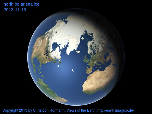 north polar image