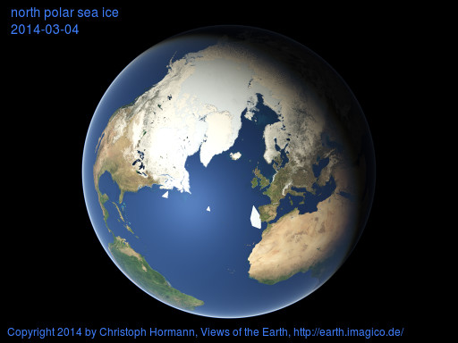 north polar image