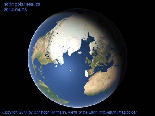 north polar image