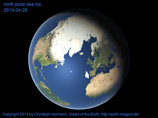 north polar image