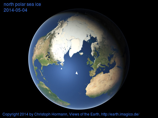 north polar image
