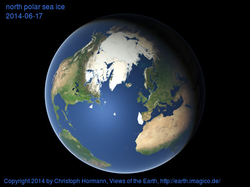 north polar image