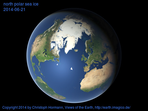 north polar image