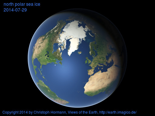 north polar image