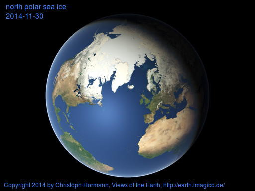 north polar image