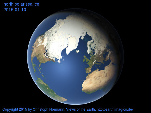 north polar image