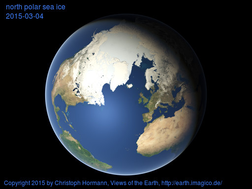 north polar image