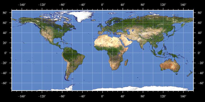 Earth View On Maps Views Of The Earth - Map Based Browsing Whole Earth