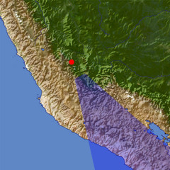 Andes 4 location map