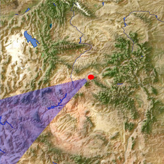 The Upper Colorado River location map